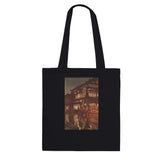 'Kagurazaka Street After A Night Rain' by Yoshida Hiroshi, 1929 - Tote Bag