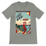 'Kanasugi Bridge and Shibaura' by Hiroshige, 1857 - T-Shirt