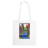 'Bichu: Go Valley' by Hiroshige, 1853 - Tote Bag