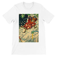 'Snow At Yoshino' by Yoshitoshi, 1867 - T-Shirt