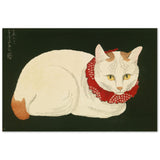 'White Cat' by Shotei, 1924