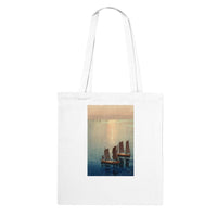 'Glittering Sea' by Yoshida Hiroshi, 1926 - Tote Bag