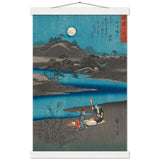 'Washerwomen in Settsu' by Hiroshige, 1857 - Wall Art