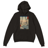 'Sukiyagashi in Tokyo' by Hiroshige, 1858 - Hoodie