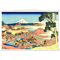 'A View of Fuji from the Tea Plantation of Katakura in Suruga Province' by Hokusai, ca. 1831