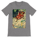 'Snow At Yoshino' by Yoshitoshi, 1867 - T-Shirt