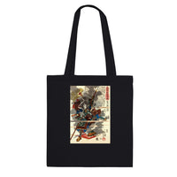 'Sasai Kyuzo Masayasu' by Kuniyoshi, ca. 1850 - Tote Bag