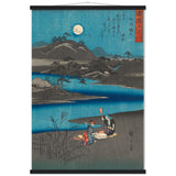 'Washerwomen in Settsu' by Hiroshige, 1857 - Wall Art