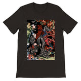 'Miyamoto Musashi Killing A Monster Bat' by Kuniyoshi, ca. 1830 - T-Shirt