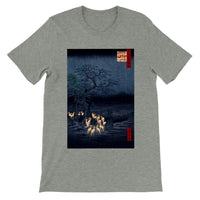 'Foxfires On New Year's Eve At The Enoki Tree' by Hiroshige, 1857 - T-Shirts