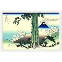 'Mishima Pass in Kai Province' by Hokusai, ca. 1830