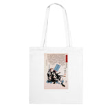 'Yazama Shinroku Mitsukaze' by Kuniyoshi, 1847 - Tote Bag