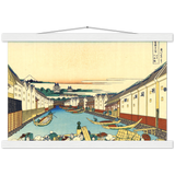 'Nihonbashi Bridge in Edo' by Hokusai, ca. 1830