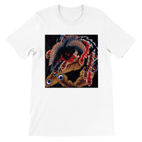 'Gansho-in Phoenix' by Hokusai, mid 1840s - T-Shirt