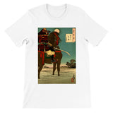 'Moonlight Patrol' by Yoshitoshi, ca. 1885 - T-Shirt