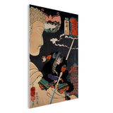 'Mitake: Akushichibyoe Kagekiyo' by Kuniyoshi, 1852 - Wall Art