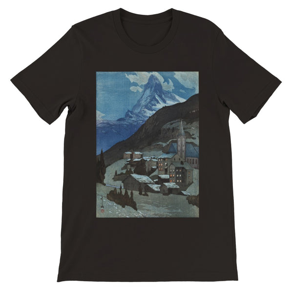 'The Matterhorn At Night' by Yoshida Hiroshi, 1925 - T-Shirt