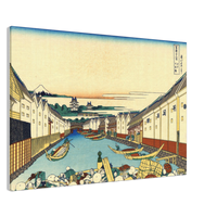 'Nihonbashi Bridge in Edo' by Hokusai, ca. 1830