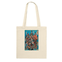 'One Hundred And Eight Heroes of the Shuihuzhuan' (Print 1) by Kuniyoshi, ca. 1830 - Tote Bag