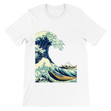 'The Great Wave Off Kanagawa' by Hokusai, ca. 1830 - T-Shirt (no background)