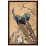 'A Pair Of Peacocks In Spring' by Imao Keinen, 1901 (short version)