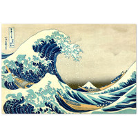 'The Great Wave Off Kanagawa' by Hokusai, ca. 1830 - Wall Art