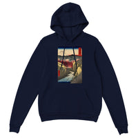 'Inume Pass in Kai Province' by Hiroshige, 1858 - Hoodie