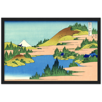 'Hakone Lake in Sagami Province' by Hokusai, ca. 1830