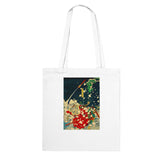 'Snow At Yoshino' (Left Panel) by Yoshitoshi, 1867 Tote Bag