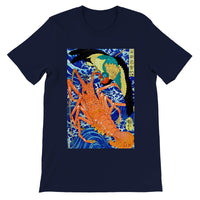 'Phoenix and Lobster' by Kuniyoshi, 1837 - T-Shirt