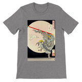 'The Monkey King and the Moon Rabbit' by Yoshitoshi, 1889 - T-Shirt