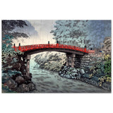 'Sacred Bridge At Nikko' by Tsuchiya Koitsu, 1939