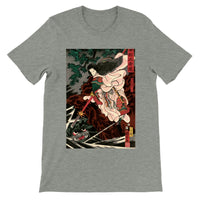 'Princess Kamigashi Attacking An Earth Spider' by Kuniyoshi, 1855 - T-Shirt