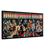 'The Great Thieves of Japan Compared' by Yoshitoshi, 1865 - Wall Art