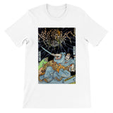 'Minamoto no Yorimitsu Is Attacked By A Demon Spider' by Kuniyoshi, ca. 1820 - T-Shirt