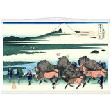 'Ono-Shinden in Suruga Province' by Hokusai, ca. 1831