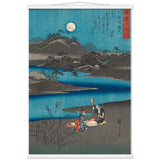 'Washerwomen in Settsu' by Hiroshige, 1857 - Wall Art