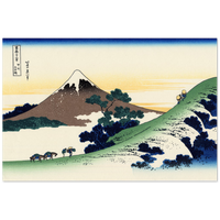 'Inume Pass in Kai Province' by Hokusai, ca. 1830 - Wall Art