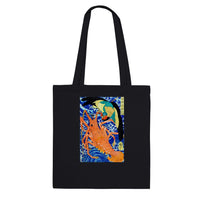 'Phoenix and Lobster' by Kuniyoshi, 1837 - Tote Bag