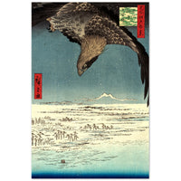 'Jumantsubo Plain at Fukagawa-Susaki' by Hiroshige, 1856 - Wall Art