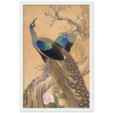 'A Pair Of Peacocks In Spring' by Imao Keinen, 1901 (short version)