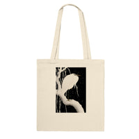 Tote Bag 'White Egret On A Snowy Branch' by Ohara Koson, ca. 1930