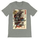 'Sasai Kyuzo Masayasu' by Kuniyoshi, ca. 1850 - T-Shirt