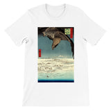 'Jumantsubo Plain at Fukagawa-Susaki' by Hiroshige, 1856 - T-Shirt