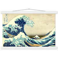 'The Great Wave Off Kanagawa' by Hokusai, ca. 1830 - Wall Art