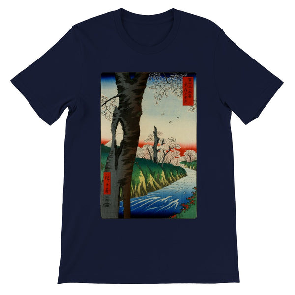 'Koganei in Musashi Province' by Hiroshige, 1858 - T-Shirt