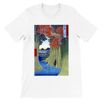 'Kai: Monkey Bridge' by Hiroshige, 1853 - T-Shirt