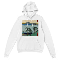 'Oiso: Saigyo's Hermitage at Shigitatsu Marsh' by Hiroshige, 1855 - Hoodie