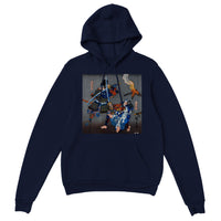 'Juro Sukenari Is Killed By Nitta Shiro Tadatsune' by Hiroshige, ca. 1845 - Hoodie