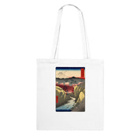 'Inume Pass in Kai Province' by Hiroshige, 1858 - Tote Bag